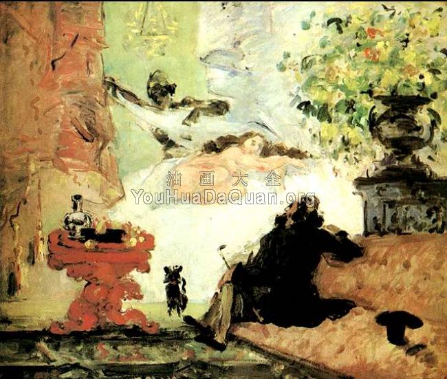 A Modern Olympia - 保罗·塞尚